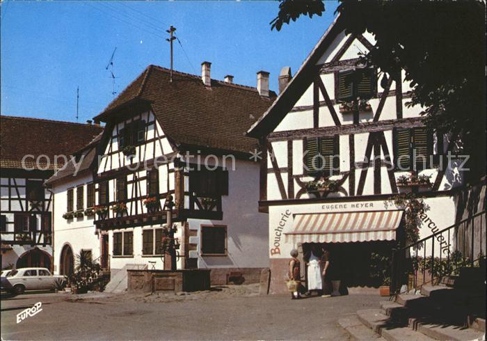 Saint-Hippolyte Haut-Rhin Maisons Alsaciennes Fachwerkhaeuser