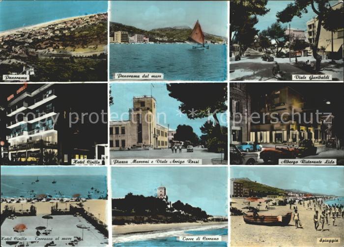 Silvi Marina Panorama Hotel Cirillo Spiaggia Piazza Albergo Ristorante Viale