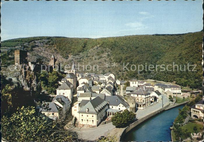 Esch-sur-Sure Vue generale Chateau