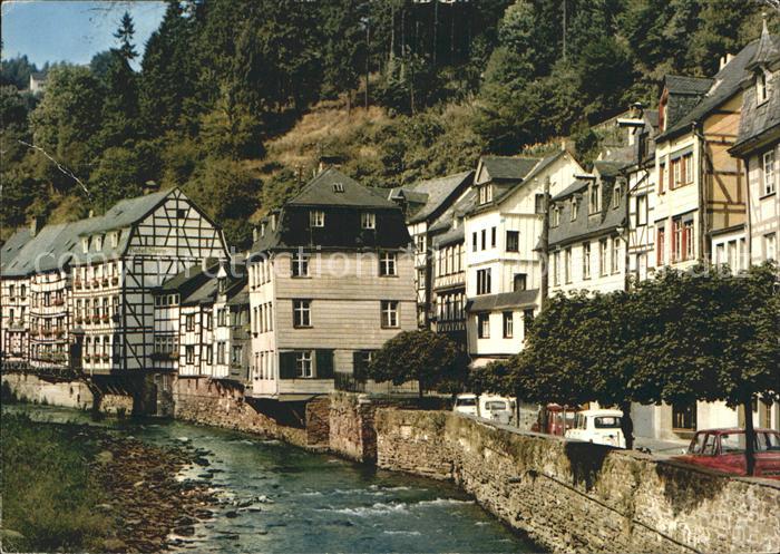 Monschau Montjoie NRW Eschbachstrasse Luftkurort