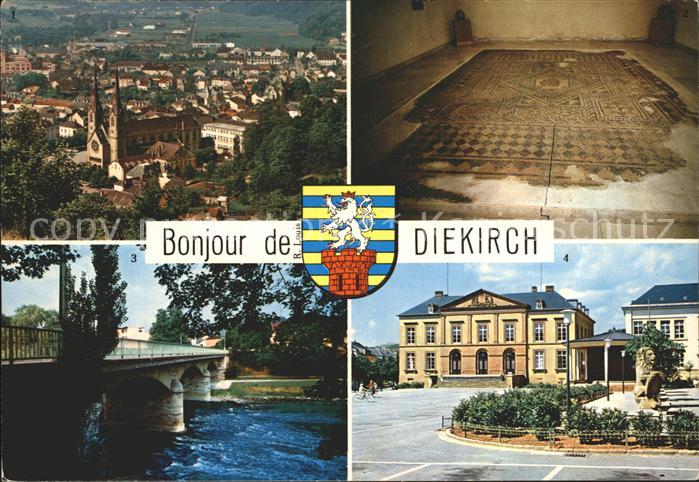 Diekirch Eglise Mosaiques Romaines La Sure Pont Place Guillaume