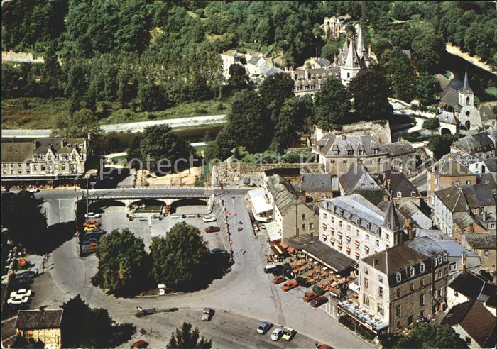 Durbuy La plus petite ville du monde vue aerienne