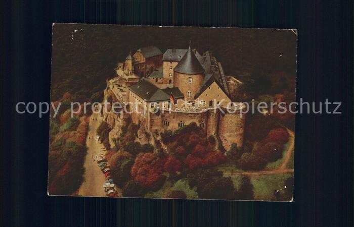 Waldeck Edersee Schloss Fliegeraufnahme