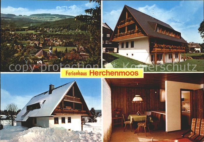 Hinterzarten Breisgau-Hochschwarzwald BW Ferienhaus Herchenmoos Schwarzwald