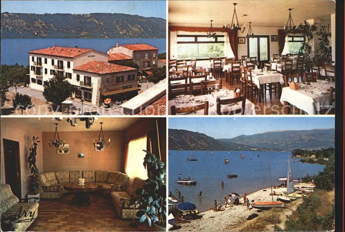 Les Salles-sur-Verdon Hotel Restaurant Salon Plage Lac