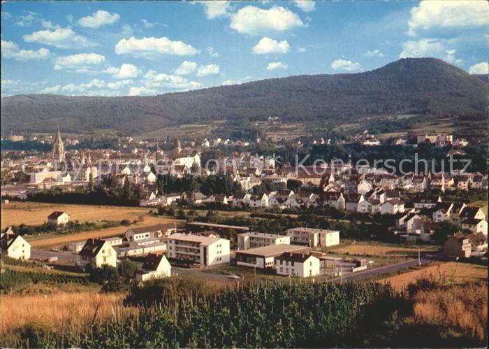Ahrweiler Ahr Panorama mit Neuenahrer Berg