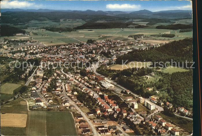 Gladenbach Hessen Luft und Kneippkurort Fliegeraufnahme