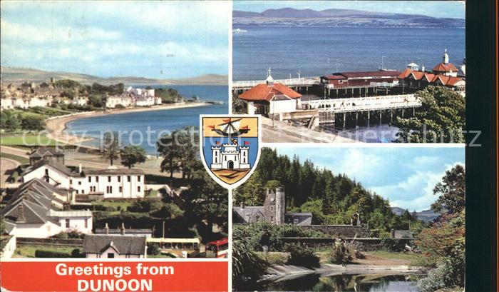 Dunoon West Bay Pier East Bay Ben Mor Gardens