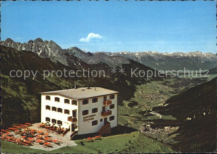 Elferhuette Panorama Blick ins Stubaital Alpen
