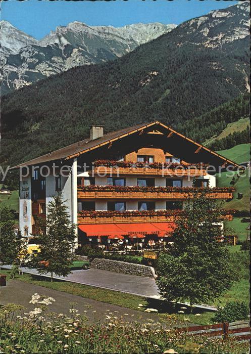 Neustift Stubaital Tirol Hotel Pension Stubaierhof Terrassencafe