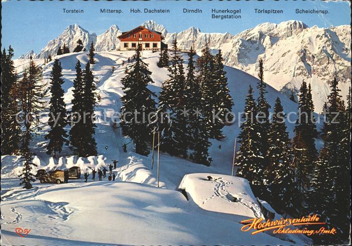 Hochwurzenhuette Wintersportplatz Dachsteingebirge
