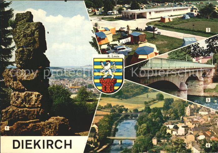 Diekirch Deiwelselter Camping Pont sur la Sure Bruecke