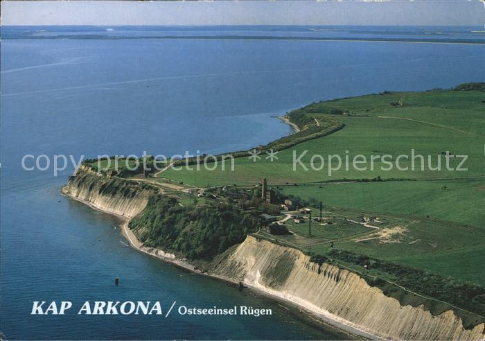 Insel Ruegen Kap Arkona Fliegeraufnahme