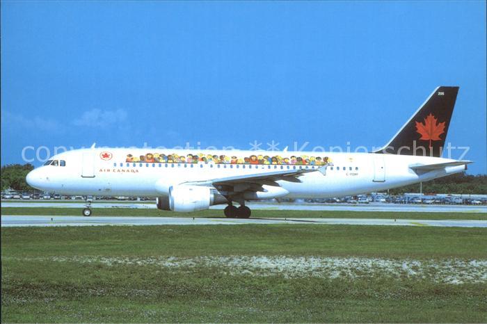 Flugzeuge Zivil Air Canada Airbus 320-211 C-FDRP c/n 0122