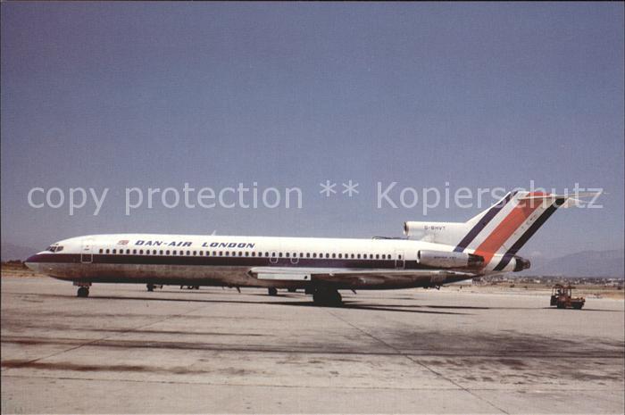 Flugzeuge Zivil Dan-Air London B-727-212 Advanced G-BHVT C/N 21349