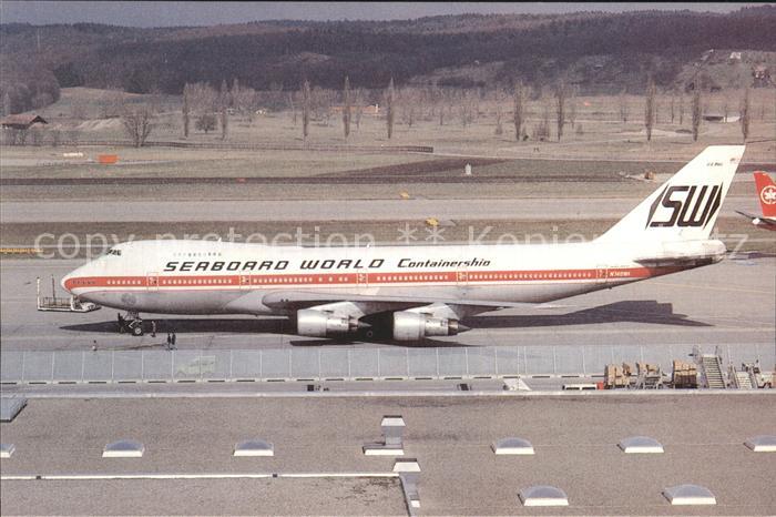 Flugzeuge Zivil Seabord World B-747-237C N748WA C/N 20652