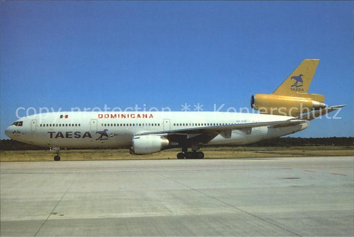 Flugzeuge Zivil Dominicana de Aviacion TAESA DC-10-30 XA-SYE