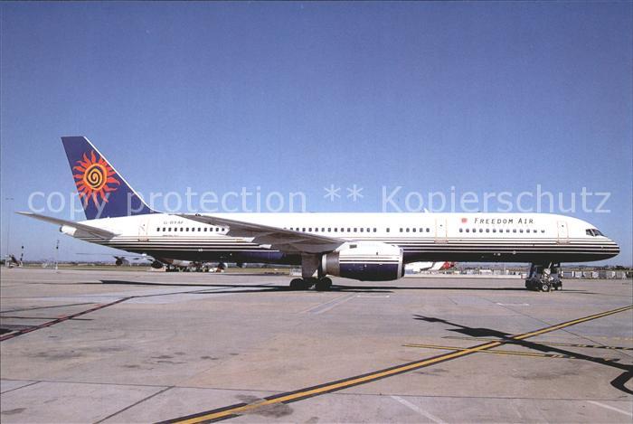 Flugzeuge Zivil Freedom Air International B-757-204 ER G-BYAF