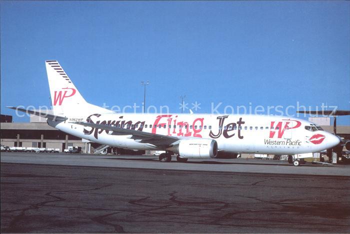 Flugzeuge Zivil Western Pacific Spring Fling Jet Boeing