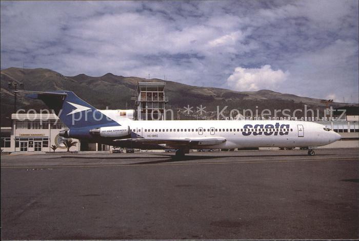 Flugzeuge Zivil SAETA Boeing 727-282 HC-BRG c/n 20973/1099