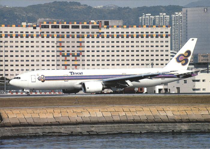 Flugzeuge Zivil Thai Airways International B-777-2D7 HS-TJB c/n 27727