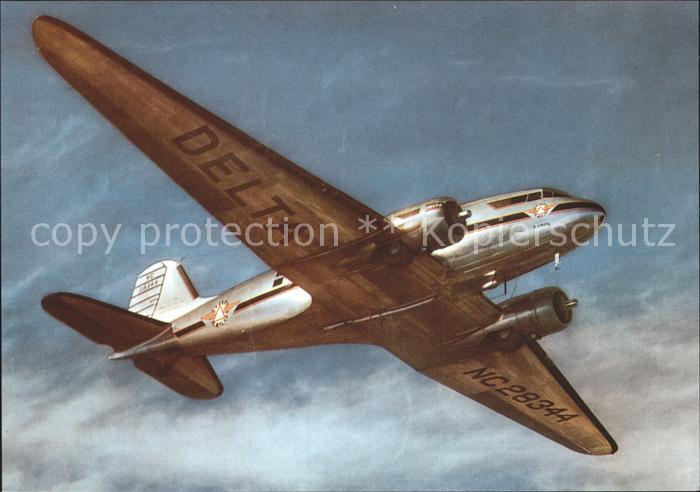 Flugzeuge Zivil Delta Air Lines DC-3 NC28344 c/n 3281
