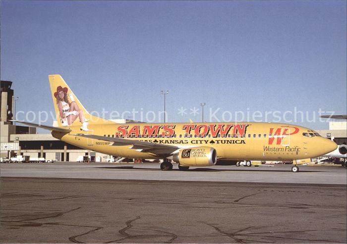 Flugzeuge Zivil Western Pacific Airlines Boeing 737-3Y0
