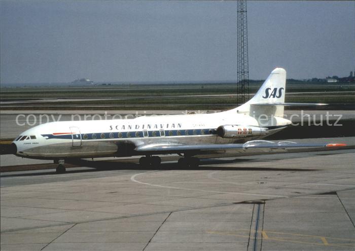 Flugzeuge Zivil SAS Caravelle III OY-KRF Cn 170