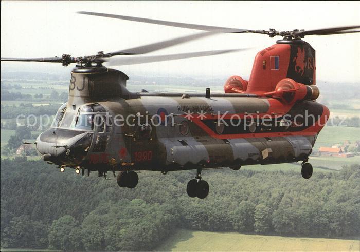 Hubschrauber Helikopter Militaria Chinook No. 18 Squadron 75th Anniversary