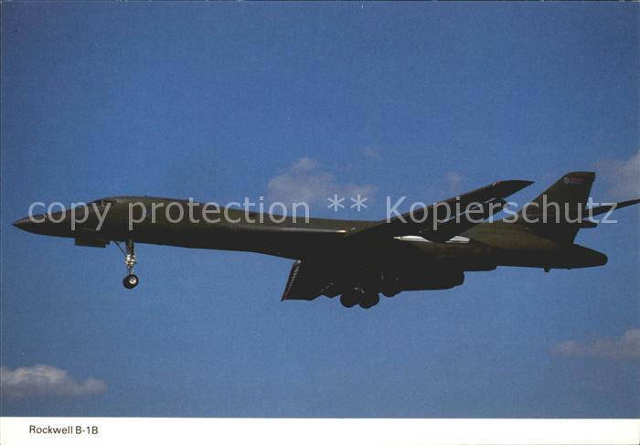 Flugzeuge Militaria Rockwell B-1B US Air Force