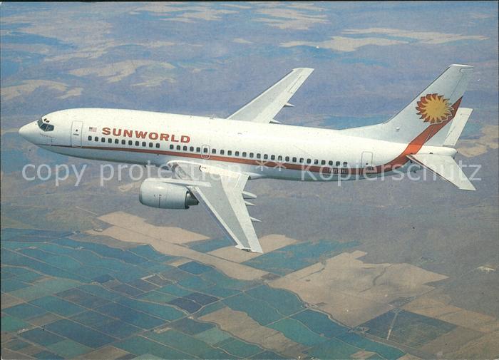 Flugzeuge Zivil Sunworld International Airways Boeing 737-300