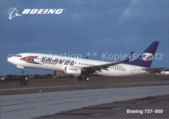 Flugzeuge Zivil Travel Service Canaria Boeing 737-800