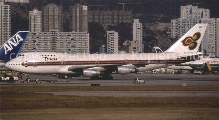 Flugzeuge Zivil Thai Boeing 747-200 HS-TGF Cn 22337