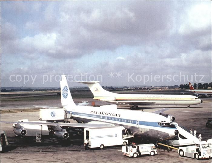 Flugzeuge Zivil Pan American B707 N728PA East African VC10 5H-MMT