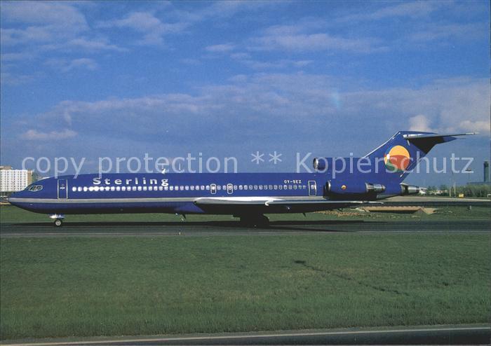 Flugzeuge Zivil Sterling B727-22M7 OY-SEZ c/n 21202/1221
