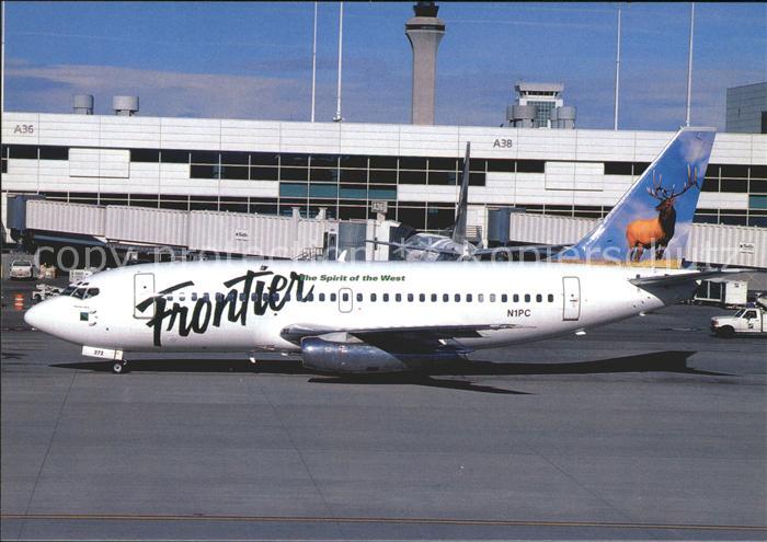Flugzeuge Zivil Frontier Caribou c/s Boeing B-737-200 N1PC