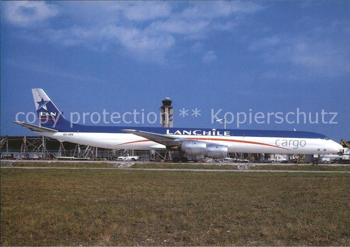 Flugzeuge Zivil Lan Chile McDDouglas DC-8-73F CC-CDS