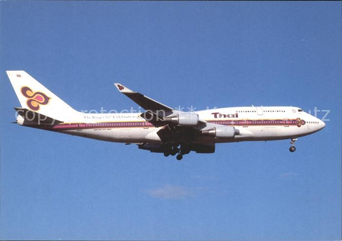 Flugzeuge Zivil Thai Boeing 747-4D7 HS-TGT cn 26616