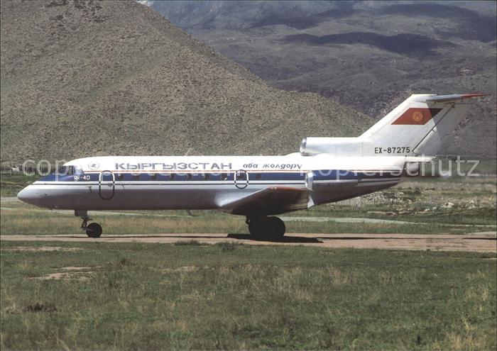 Flugzeuge Zivil Kyrgyztan Avia Yakovlev 40 EX-87275 cn