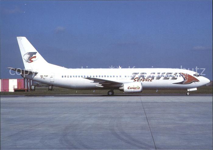 Flugzeuge Zivil Travel Service B-737-4Q8 OK-TVP c/n 24234