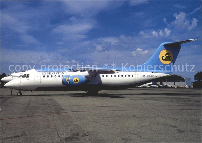 Flugzeuge Zivil Uzbekistan Airways Avro RJ85 UK-80002 c/n E2309
