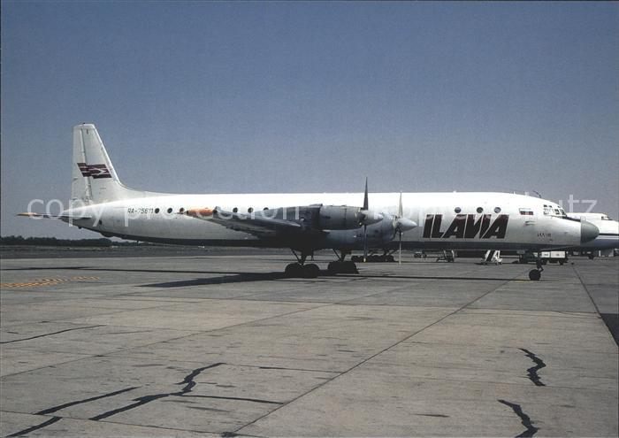 Flugzeuge Zivil Ilavia IL-18V RA-75811 c/n 182004504