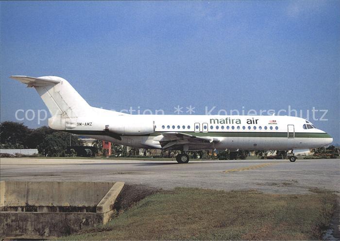 Flugzeuge Zivil Mafira Air Fokker 28-4000 9M-AMZ c/n 11