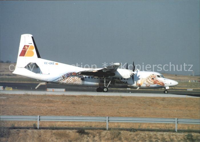Flugzeuge Zivil Air Nostrum Terra Mitica F50 EC-GKE c/n 20263