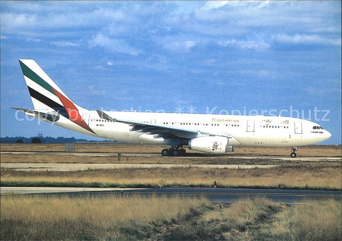 Flugzeuge Zivil Emirates A330-243 A6-EKS c/n 283