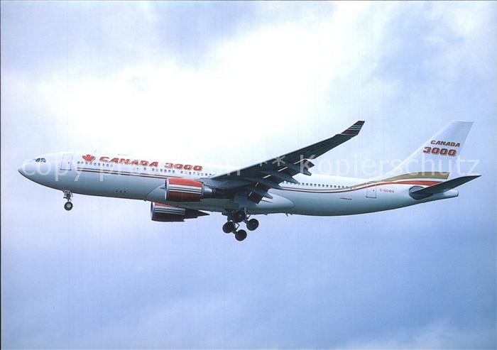 Flugzeuge Zivil Canada 3000 A330-202 C-GGWA c/n 205