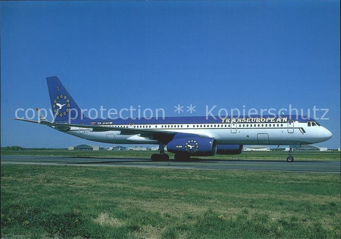 Flugzeuge Zivil Transeuropean TU204-100 RA-64018 c/n 64018