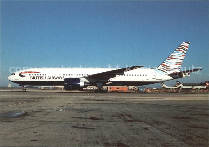 Flugzeuge Zivil British Airways Boeing 777-236 G-VIIA cn 27483