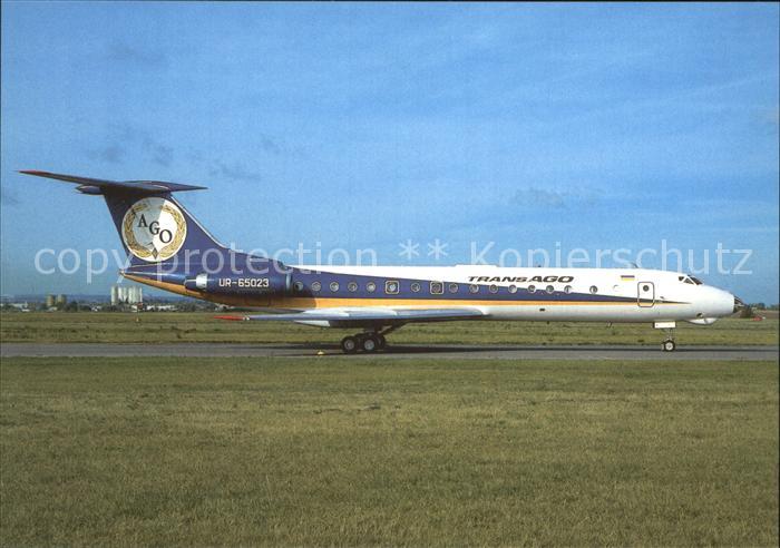 Flugzeuge Zivil Transago Tupolev 134A UR-65023 cn 48415