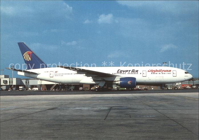 Flugzeuge Zivil Egypt Air Boeing 777-266 SU-GBP cn 28423